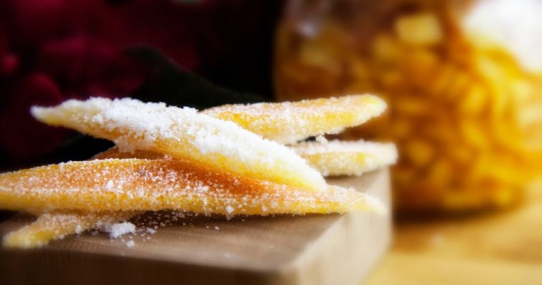 Candied Orange Peel – Kandyzowana Skorka Pomaranczowa – Christmas Recipe #190