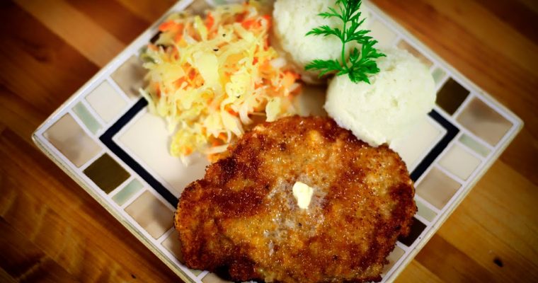 Polish Breaded Pork Chops – Kotlety Schabowe – Recipe #194