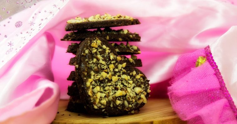 Chocolate Heart Cookies – Czekoladowe Ciasteczka Serduszka – Recipe # 200