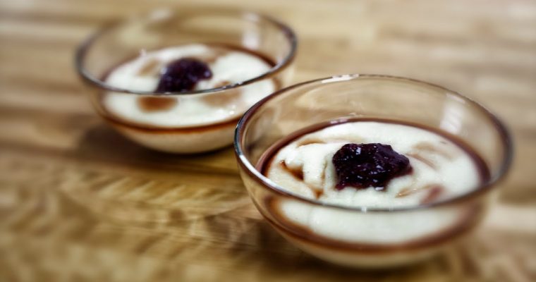 Milky Semolina with Raspberries – Kasza Manna na Mleku z Malinami – Recipe # 201