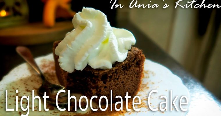 Light Chocolate Cake – Lekkie Ciasto Czekoladowe – Recipe #257
