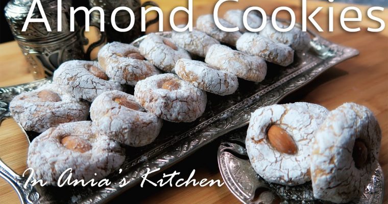 Almond Cookies – Ciasteczka Migdalowe – Recipe # 217