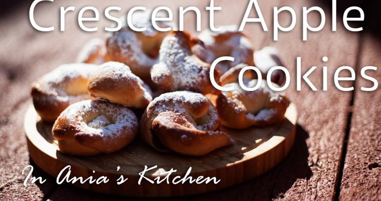 Crescent Apple Cookies – Rogaliki z Jablkiem – Recipe # 218