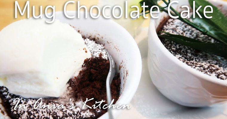 Microwave Chocolate Cake – Ciasto Czekoladowe z Mikrofalowki – Recipe #237